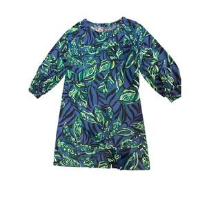 Lilly Pulitzer Elianna 3/4 sleeve tshirt dress womens small